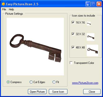 Easy Pictrue2Icon screenshot 2