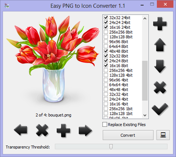 Easy PNG to Icon Converter screenshot 2