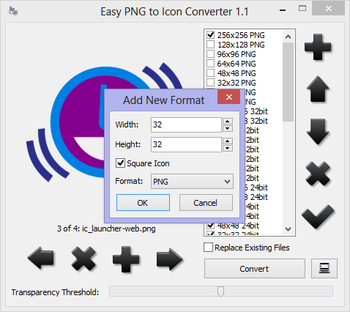 Easy PNG to Icon Converter screenshot 3