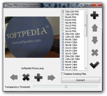 Easy PNG to Icon Converter screenshot
