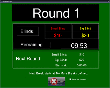 Easy Poker Tournament Timer screenshot 2