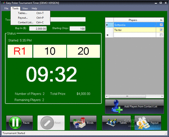 Easy Poker Tournament Timer screenshot 3