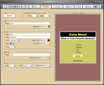 Easy Poll Maker screenshot 2