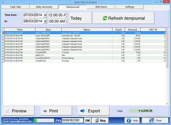 EASY-POS (formerly EASY-CASH) screenshot 3