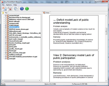 Easy PowerPoint Recovery screenshot 2