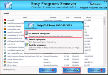 Easy Programs Remover screenshot 3
