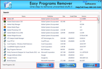 Easy Programs Remover screenshot 4
