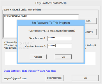 Easy Protect Folder screenshot 2