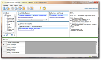 Easy Query Builder screenshot