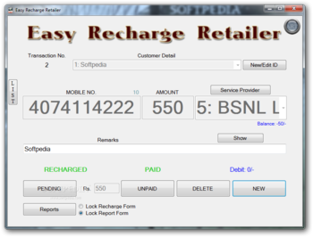 Easy Recharge Retailer screenshot