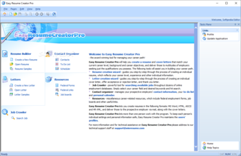 Easy Resume Creator Pro screenshot