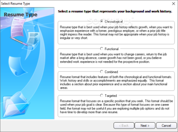 Easy Resume Creator Pro screenshot 3