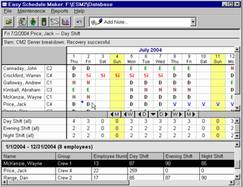 Easy Schedule Maker screenshot 2