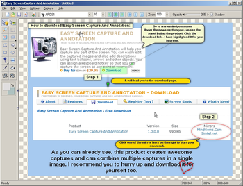 Easy Screen Capture And Annotation screenshot 2