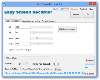Easy Screen Recorder screenshot