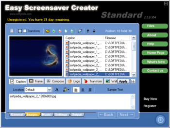 Easy Screensaver Standard screenshot 2