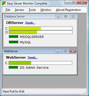 Easy Server Monitor Complete screenshot