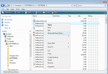 Easy Shred screenshot