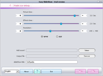 Easy SlideShow U3 Edition screenshot 4