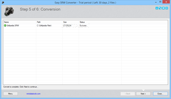 Easy SRW Converter screenshot 5
