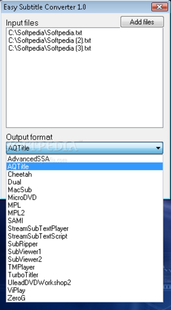 Easy Subtitle Converter screenshot 2