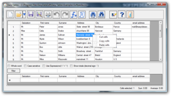 Easy Tables screenshot 2