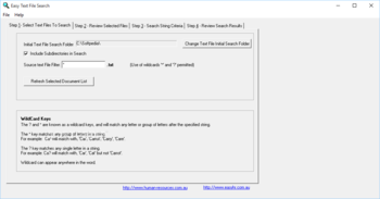 Easy Text File Search screenshot