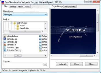 Easy Thumbnails screenshot