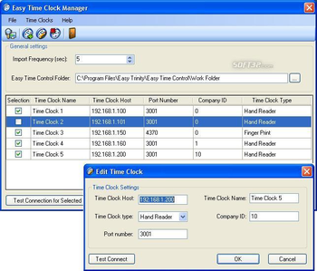 Easy Time Clock Driver screenshot 2