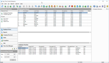 Easy Time Control Enterprise screenshot