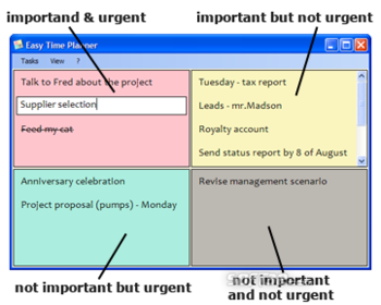 Easy Time Planner screenshot 2
