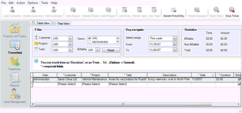 Easy Time Tracking screenshot 2
