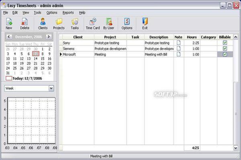 Easy Timesheets screenshot 2