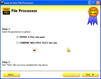 Easy-to-Use File Processor screenshot