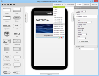 Easy-to-Use Mobile App Builder screenshot 2
