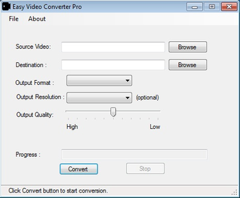 Easy Video Converter Pro screenshot