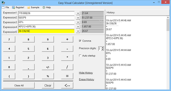 Easy Visual Calculator screenshot 2