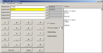 Easy Visual Calculator screenshot