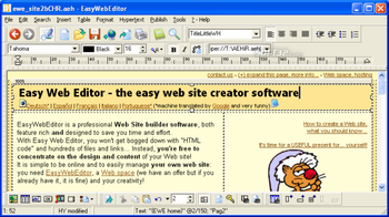 Easy Web Editor screenshot 2
