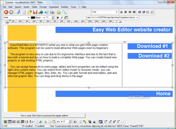 Easy Web Editor website creator screenshot 3