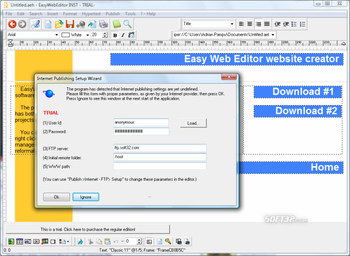 Easy Web Editor website creator screenshot 4