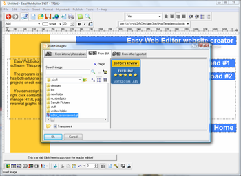 Easy Web Editor website creator screenshot 6