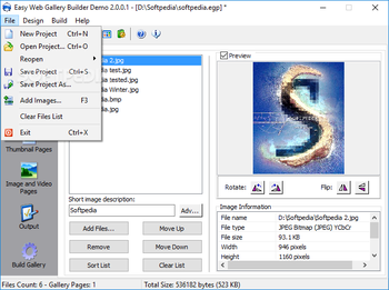 Easy Web Gallery Builder screenshot 11