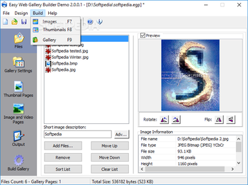 Easy Web Gallery Builder screenshot 12