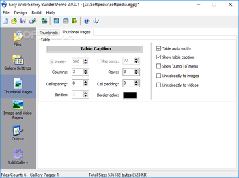 Easy Web Gallery Builder screenshot 7