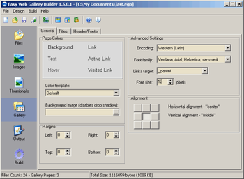 Easy Web Gallery Builder screenshot 3