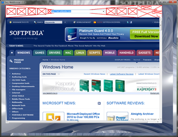 Easy WebBrowser screenshot