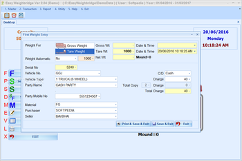 Easy Weighbridge screenshot 2