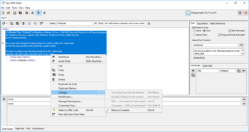 Easy XML Editor screenshot
