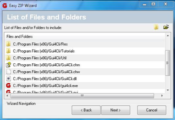 Easy Zip Wizard screenshot 2